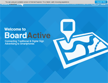 Tablet Screenshot of boardactive.com
